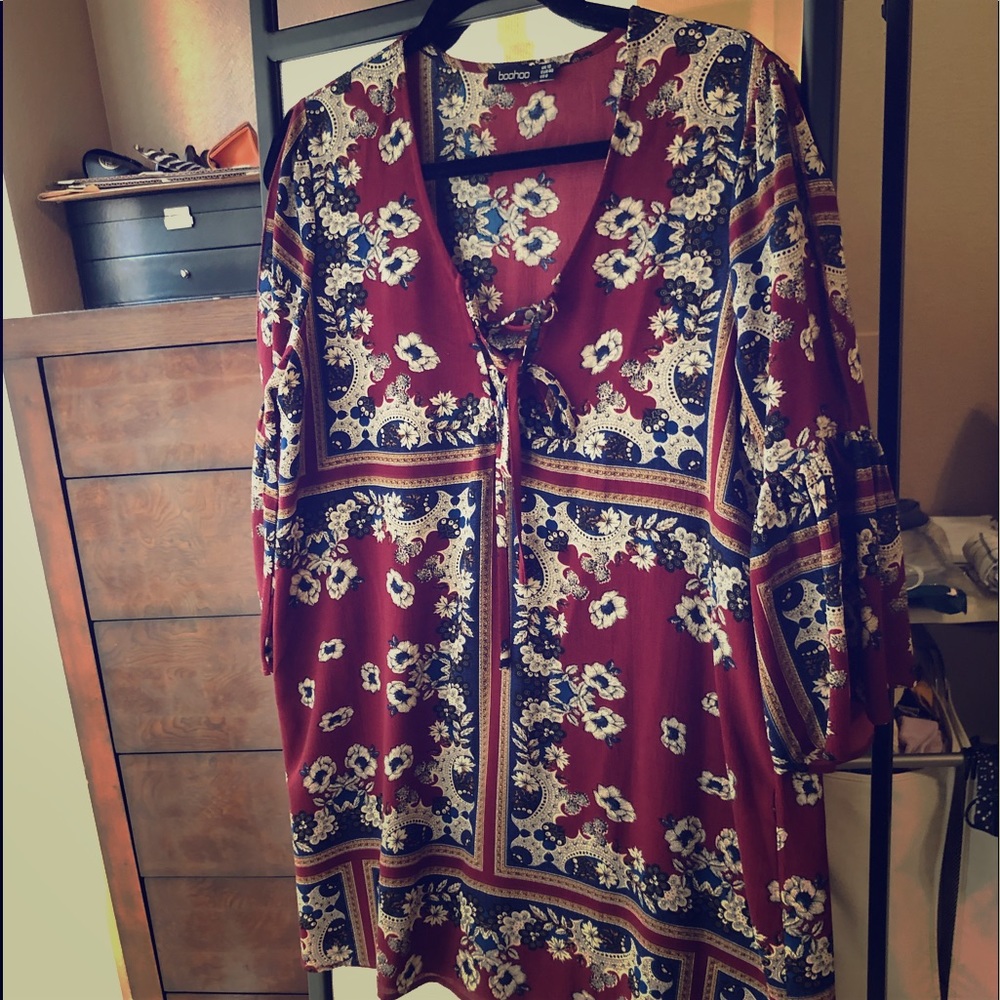 Flowy boho dress